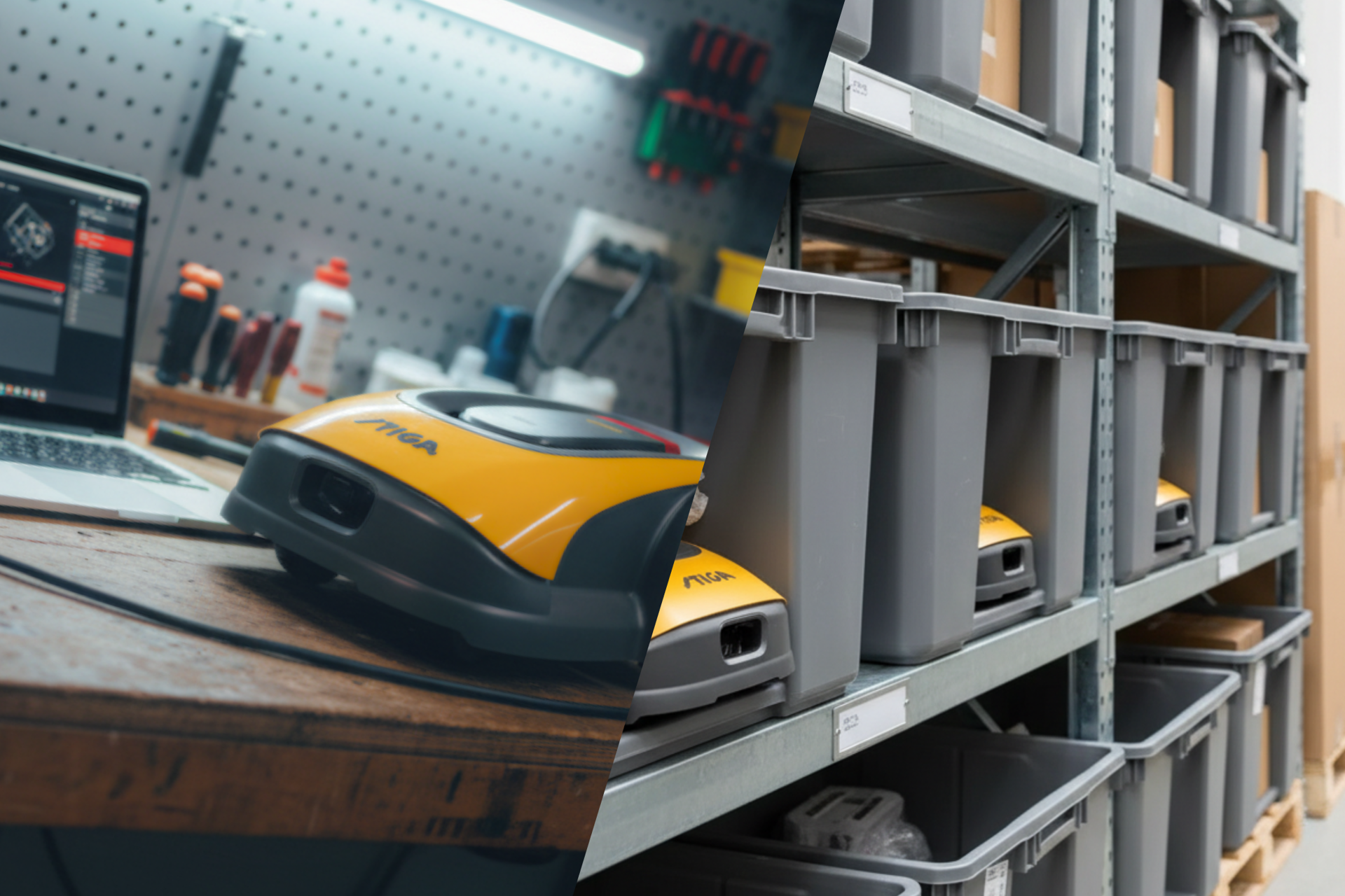 Stallingspakket Robotmaaier