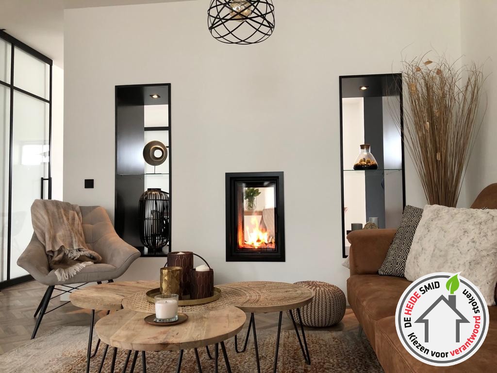 Spartherm Doorkijkhaard Houtkachel Maatwerk