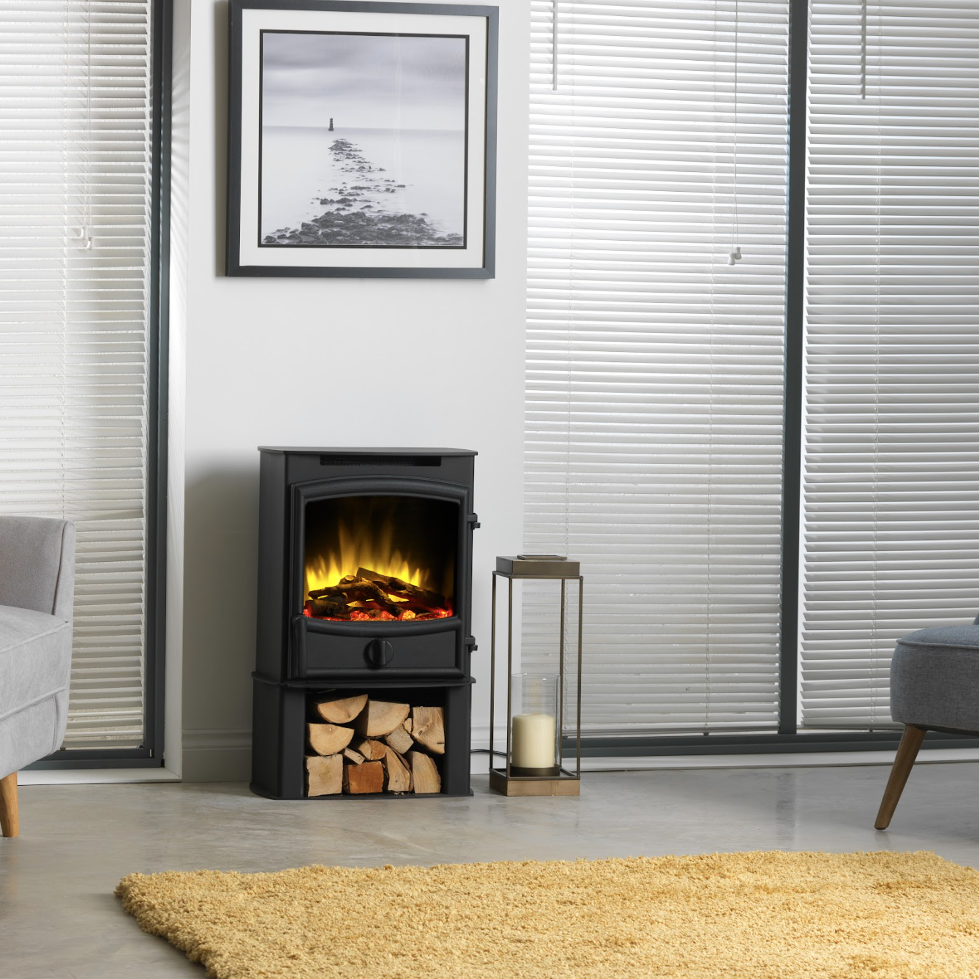 Charlton & Jenrick Fireline FX incl. Houtvak