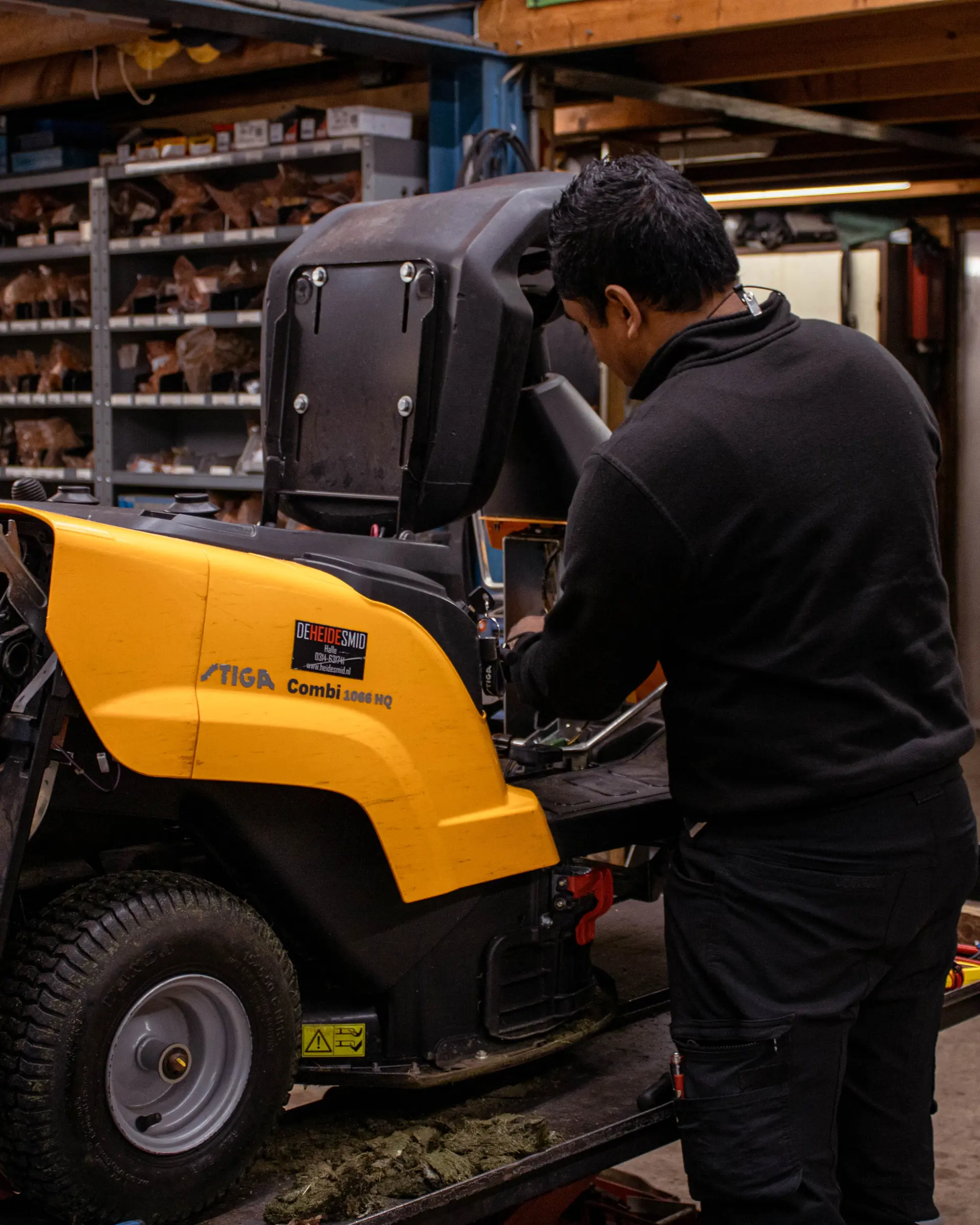Onderhoudsbeurt tuinmachines