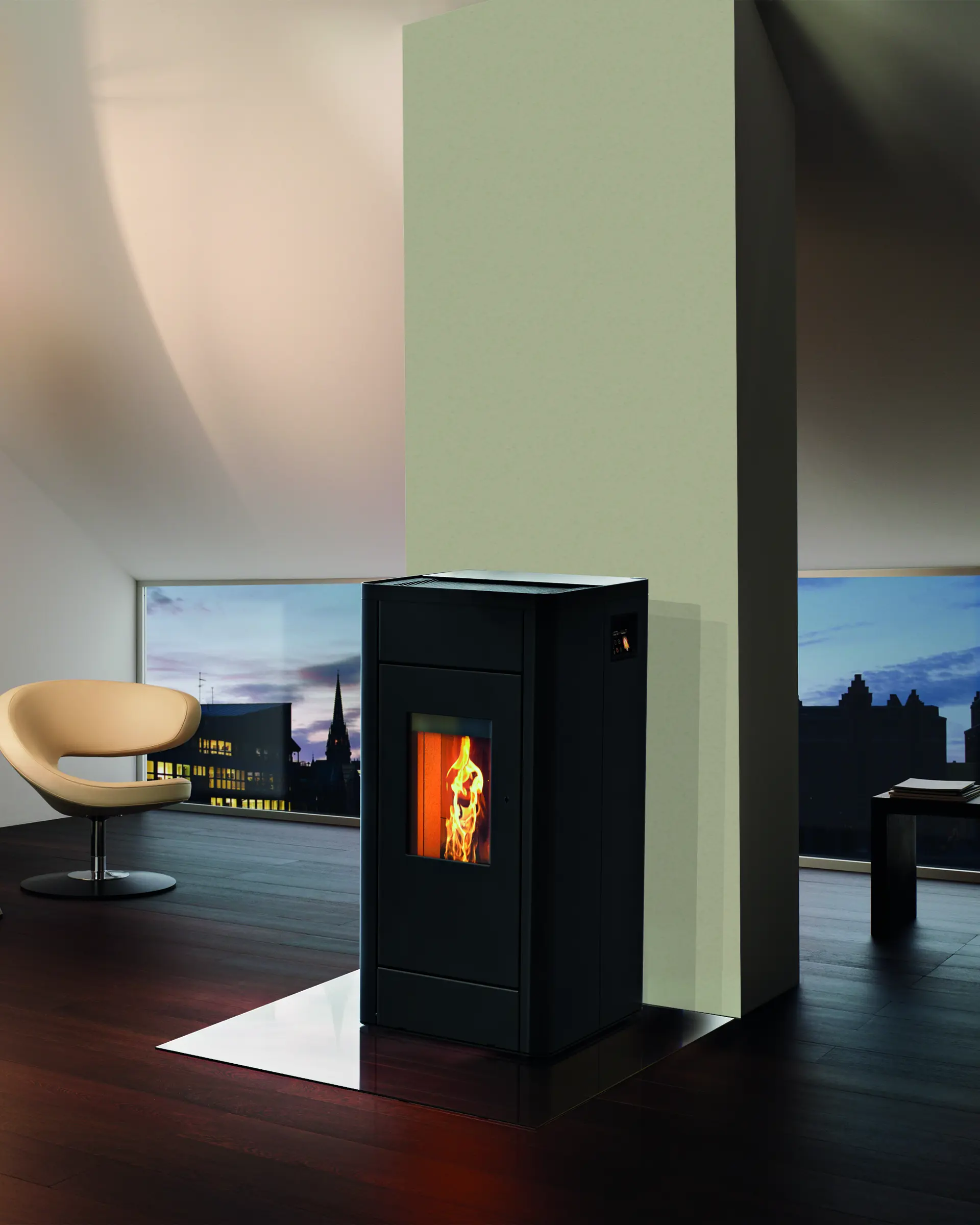 Hoe werkt een pelletkachel?