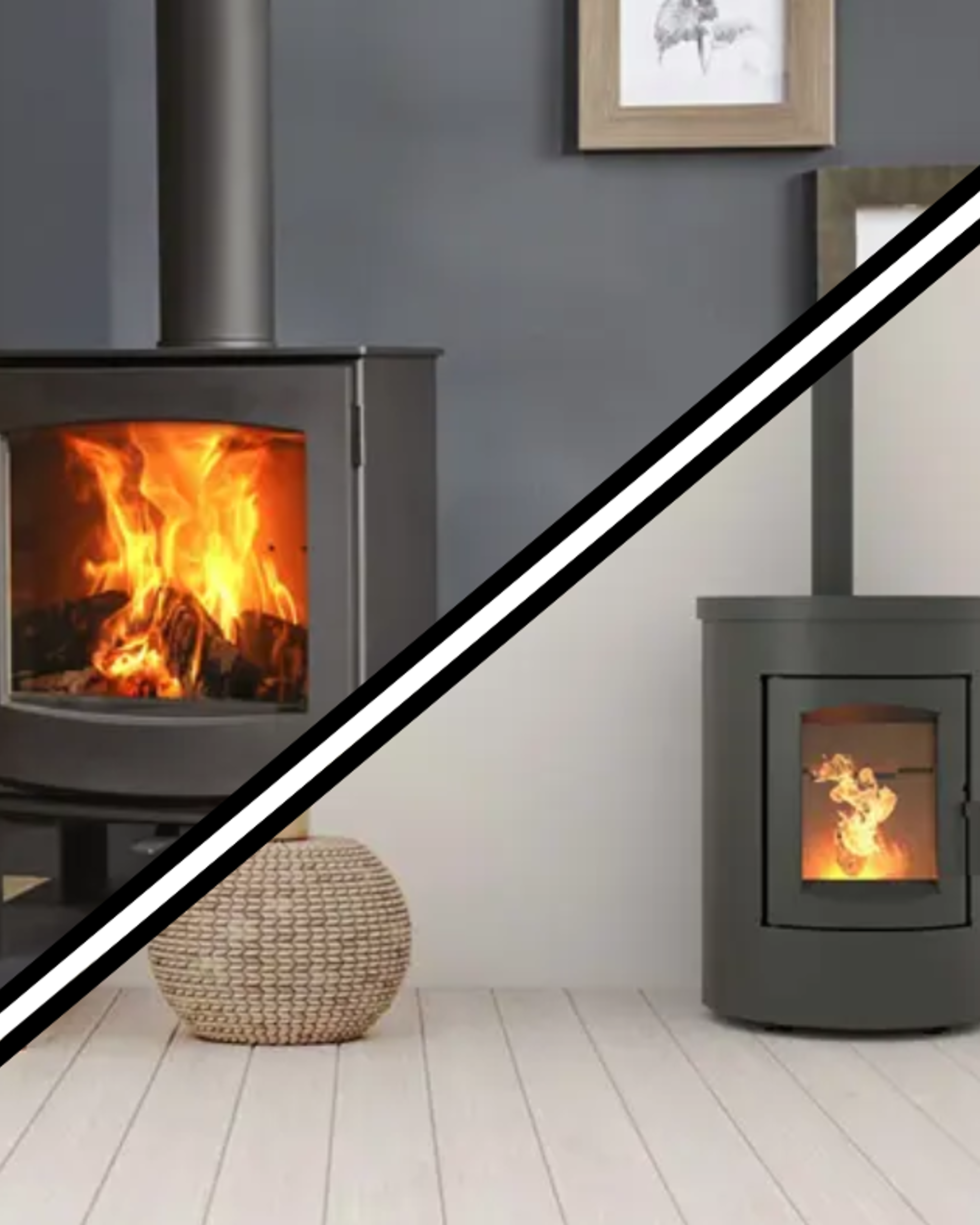 Wat is het verschil tussen een houtkachel en een pelletkachel?