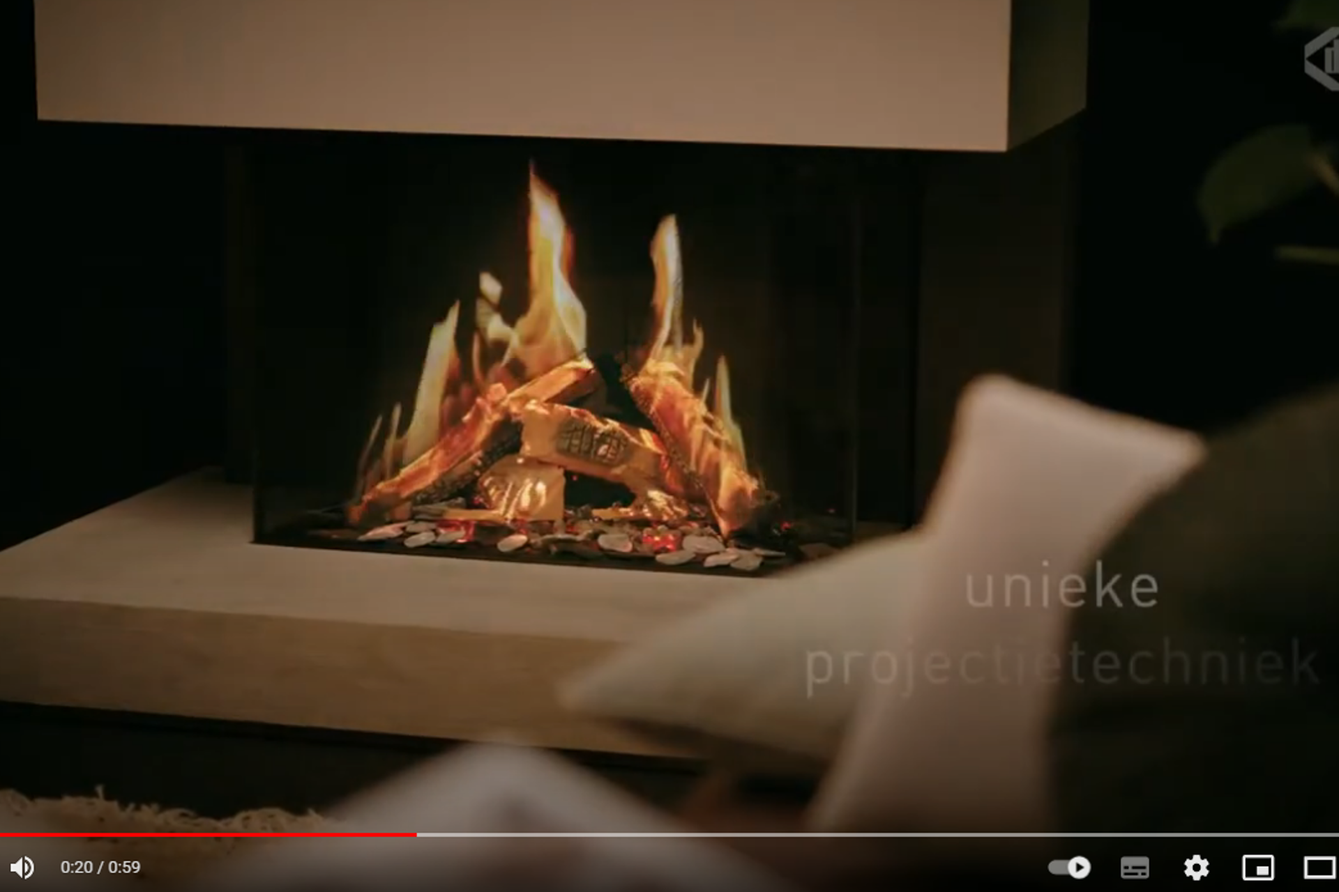 DRU Virtuo Elektrische Sfeerhaard Van Dru Youtube