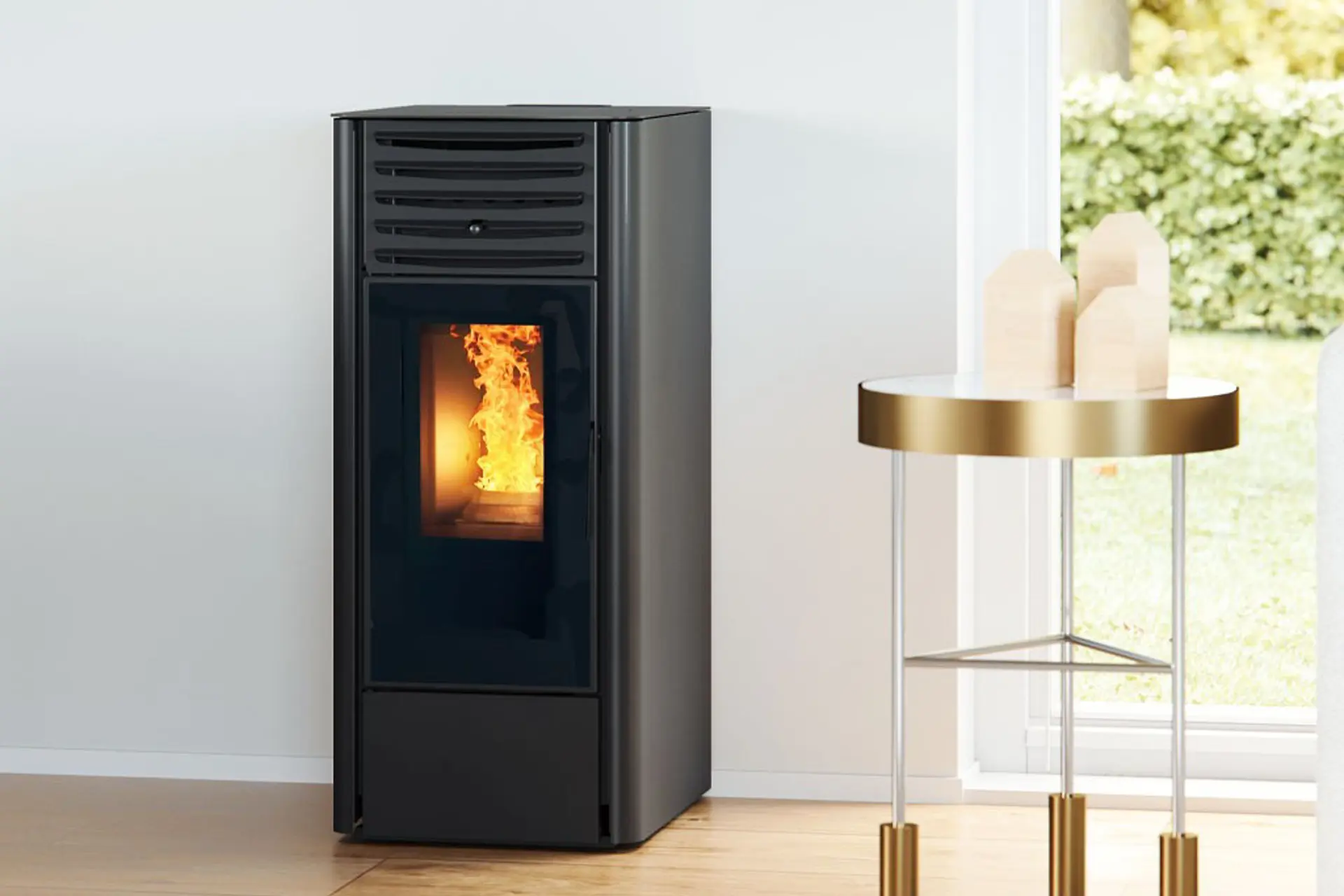 Montraux Pelletkachel Vernieuwd