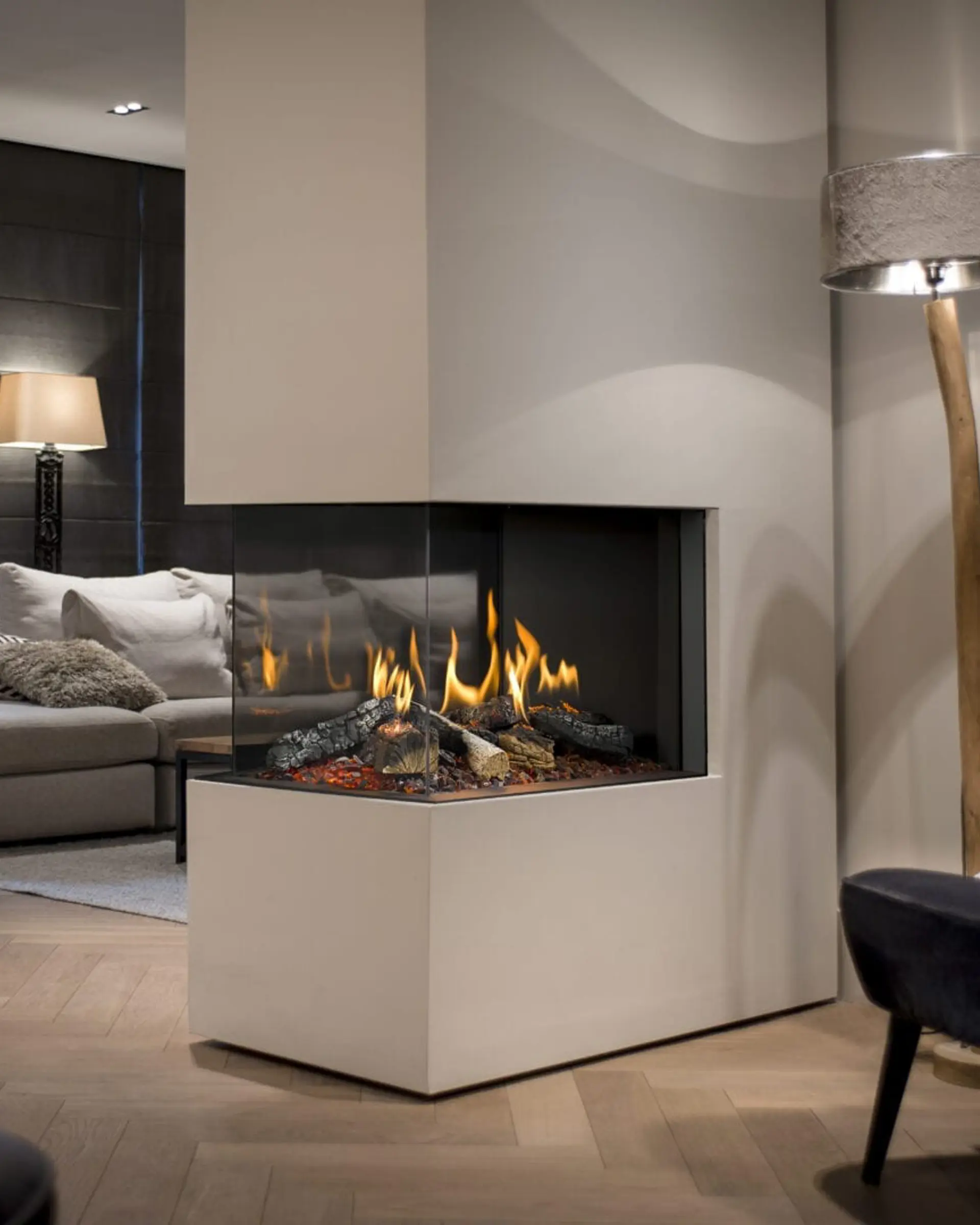 Overstappen van een gas naar een houtkachel