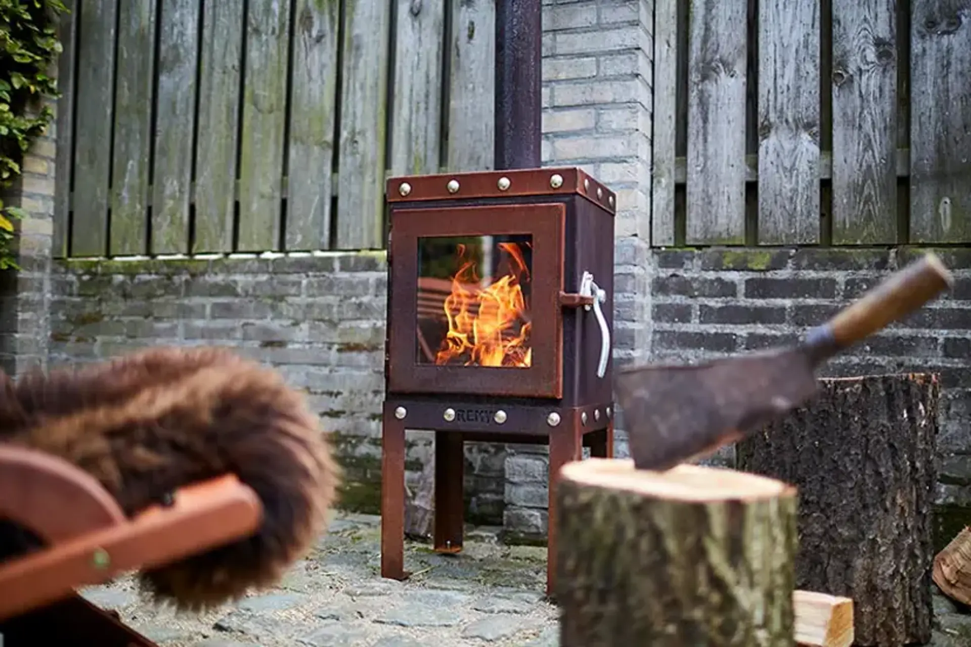 Reny Piquia Hout Tuinhaard