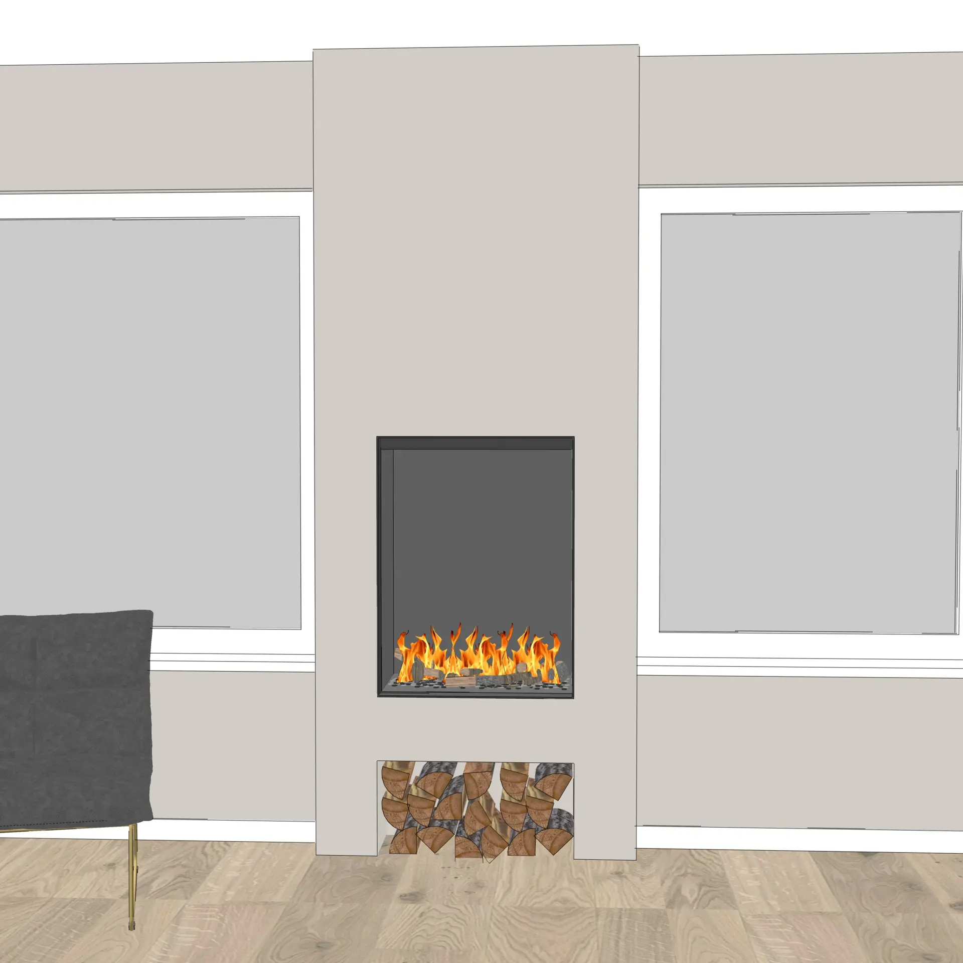 Elu Fire Elu W Front 60/80