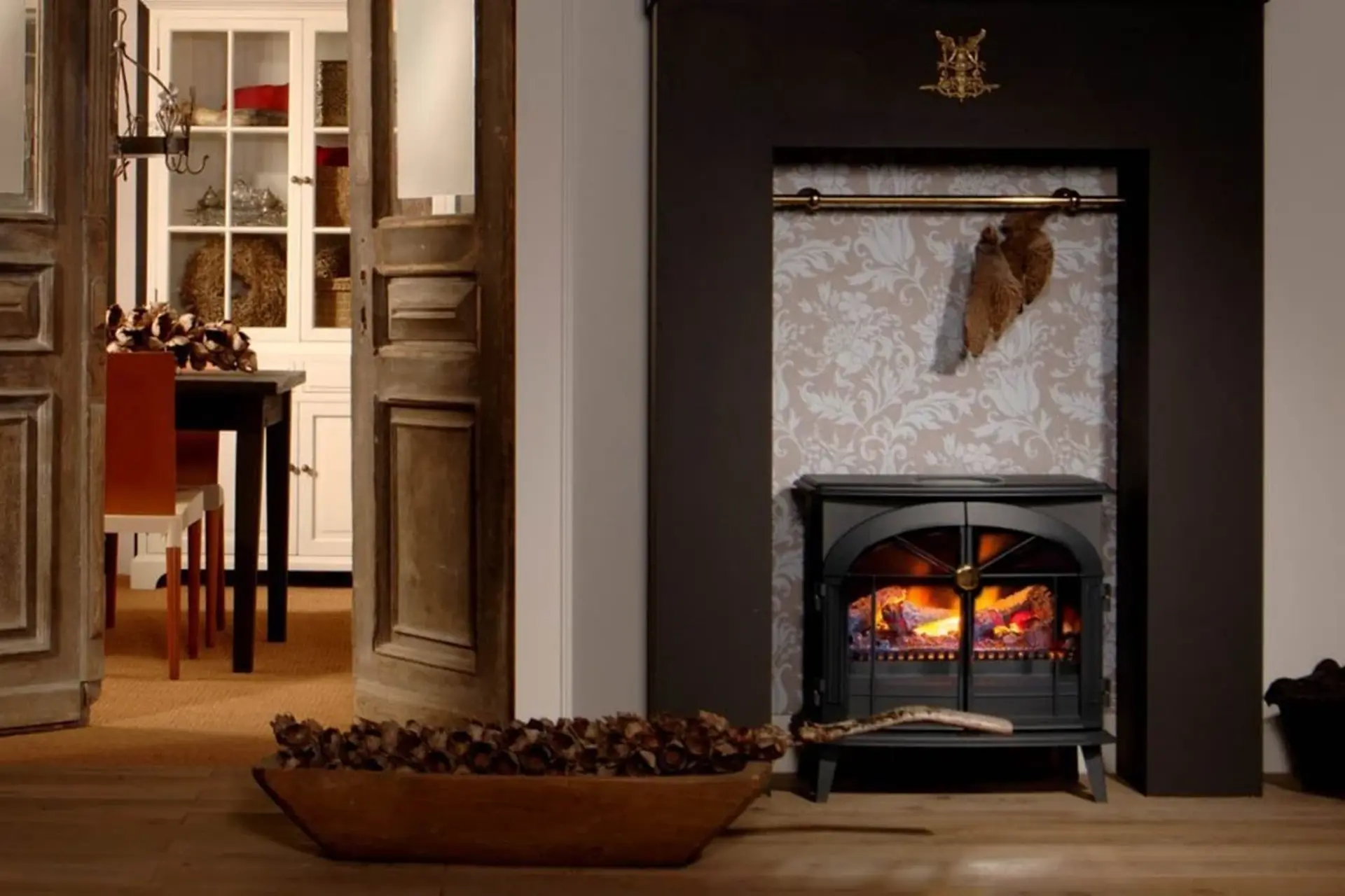 Dimplex Stockbridge Opti Myst Te Zien In Showroom Halle