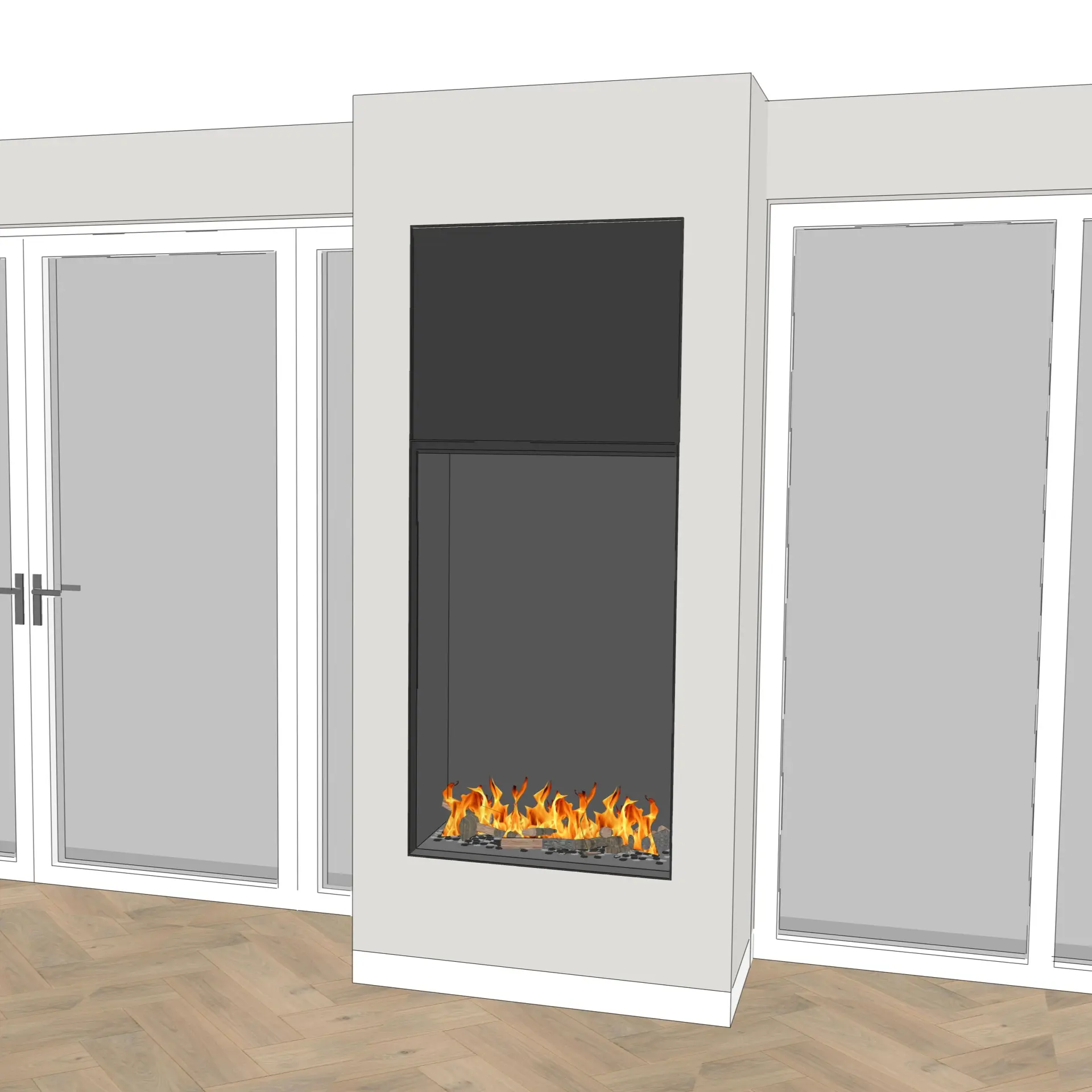 Elu Fire Elu W Front 75/120