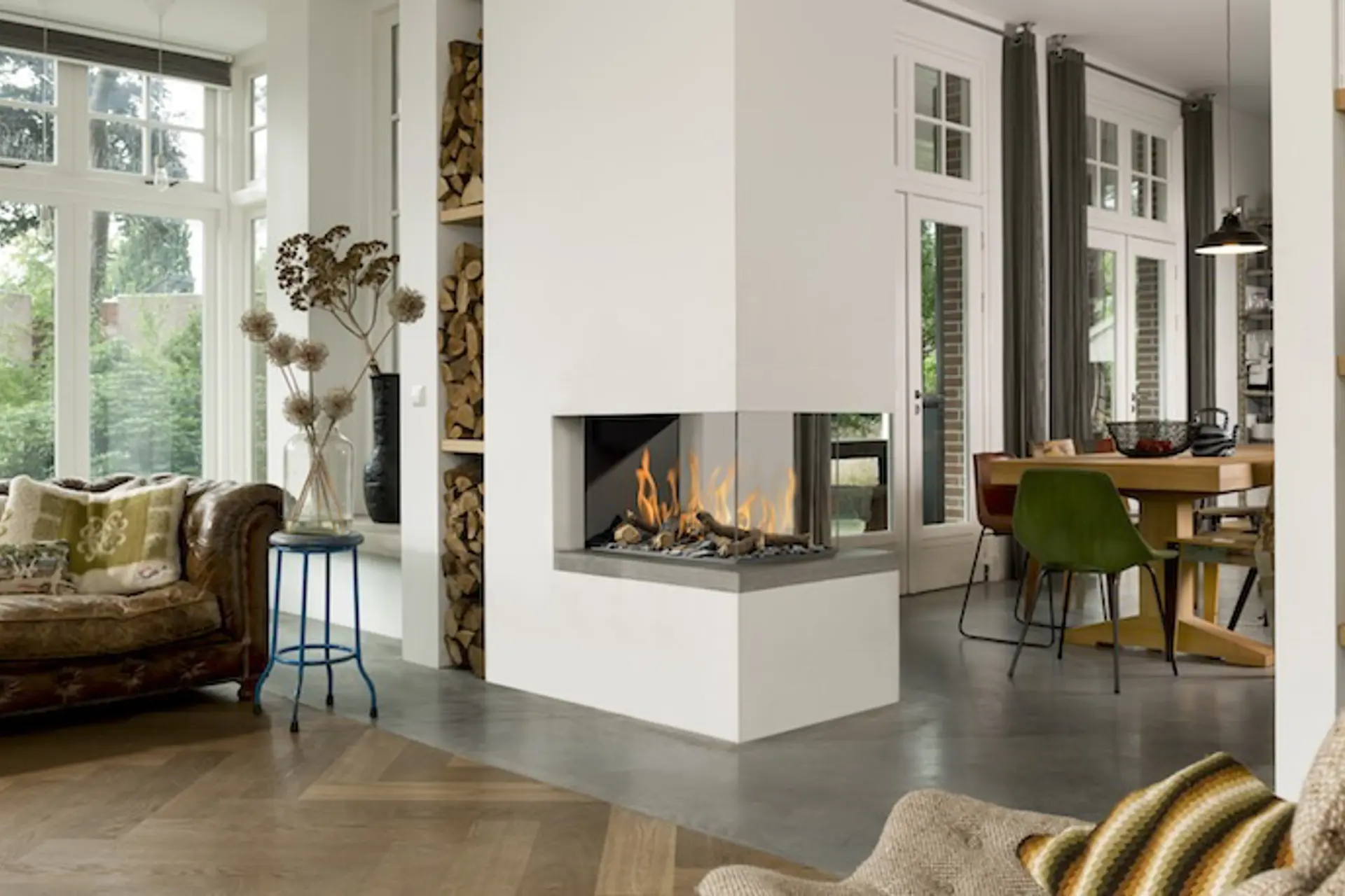 Bellfires Room Divider Medium Te Zien In Showroom Duiven